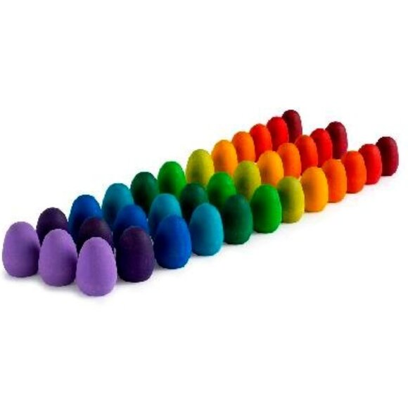Grapat Other - NWT Grapat Wooden Toys Rainbow Eggs Mandala Pieces